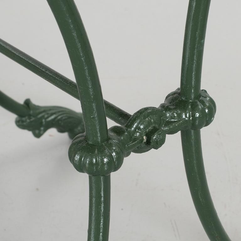 TRÄDGÅRDSMÖBLER, 2 delar, 1900-tal,