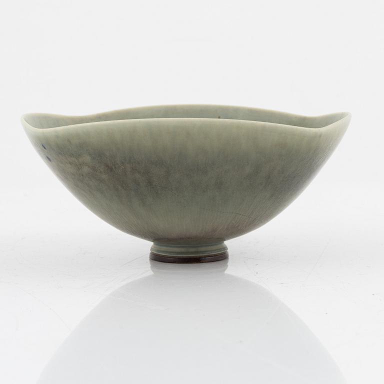 Berndt Friberg, a stoneware bowl, Gustavsbergs studio, 1971.