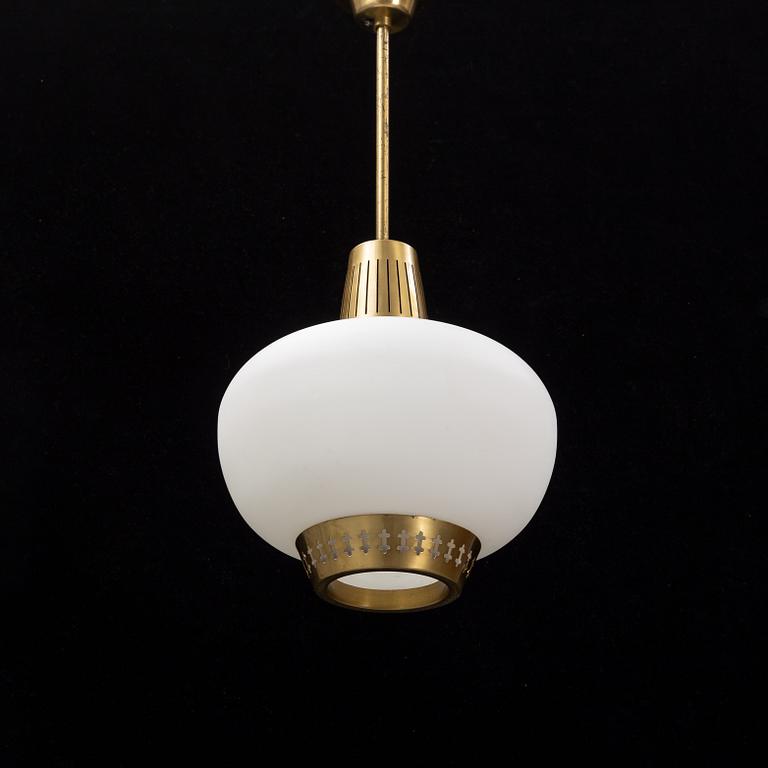 Hans Bergström, a brass and glass lamp.