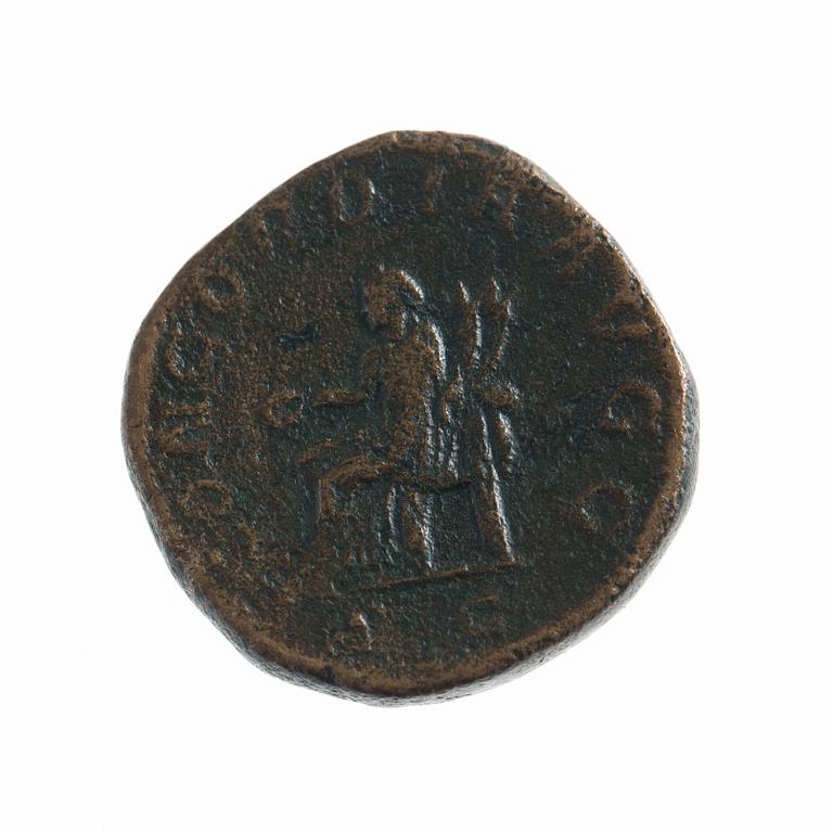 MYNT, brons, Octacilla servera sestertie, ca 240e.Kr.