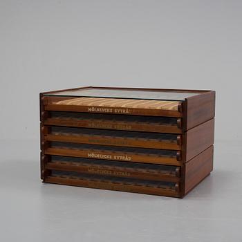 SYTRÅDSMONTER, "Mölnlycke sytråd", 1900-talets mitt.