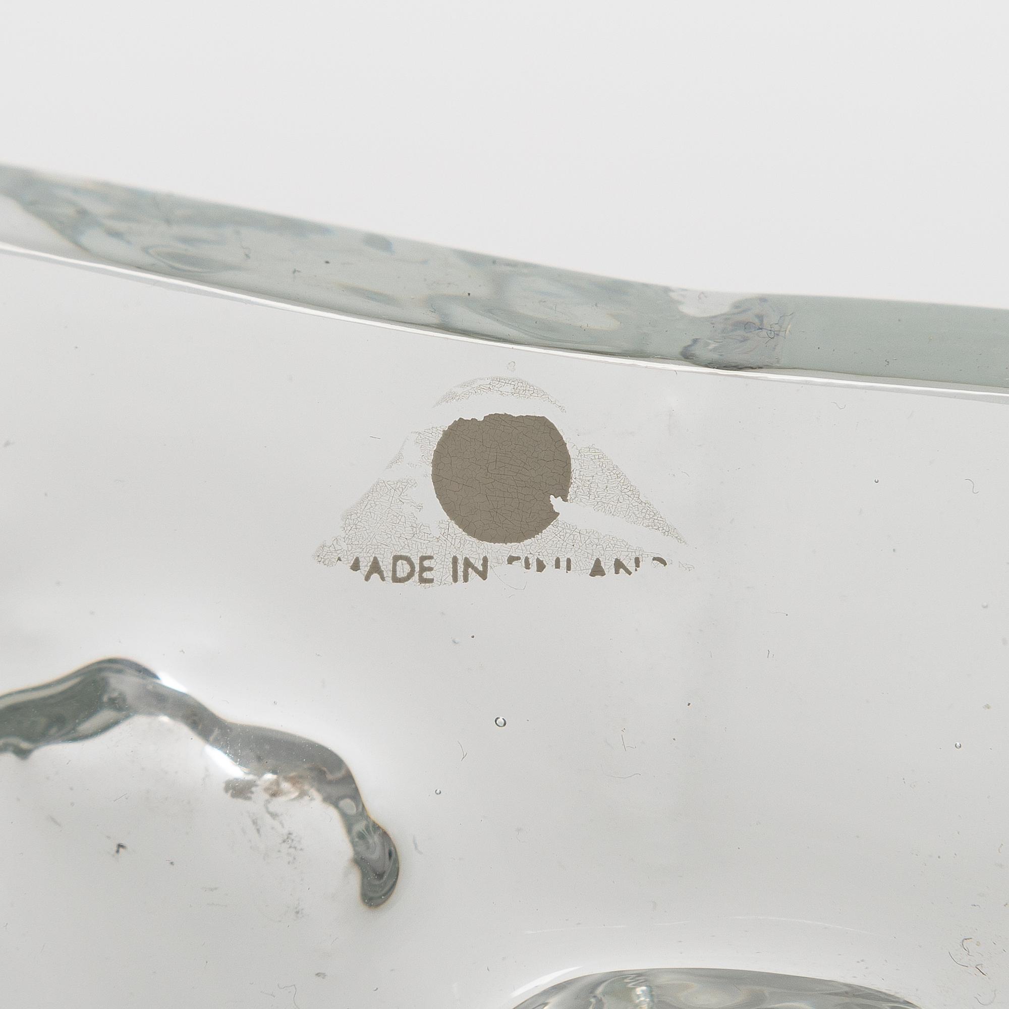 Tapio Wirkkala, An early 1970s 'Inari' bowl signed, Tapio Wirkkala -3543.