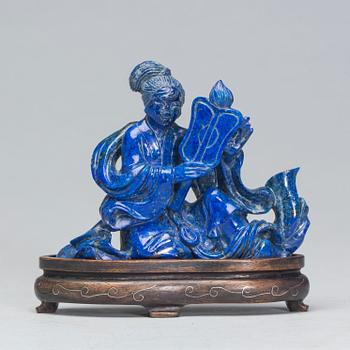 FIGURIN, Lapis-lazuli, sen Qing.