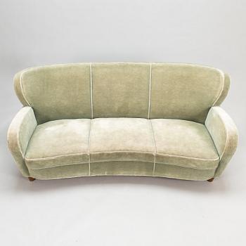 A mid-20th century sofa.