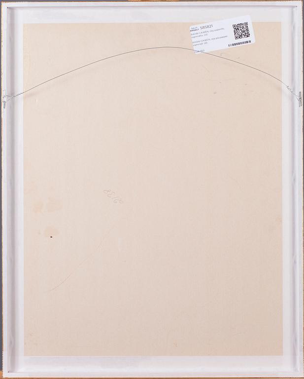 RAGNI CAWÉN, olja på papper, signerad.