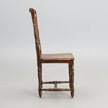 A late 19th century side chair.