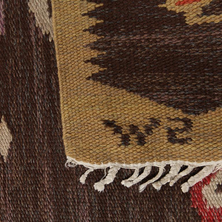MATTA, rölakan, Sofia Widén, monogramsignerad, 200 x 134 cm, 1900-talets andra hälft.