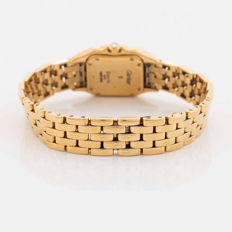 Cartier, Panthere, wristwatch, 21,5 x 21,5 (30) mm.