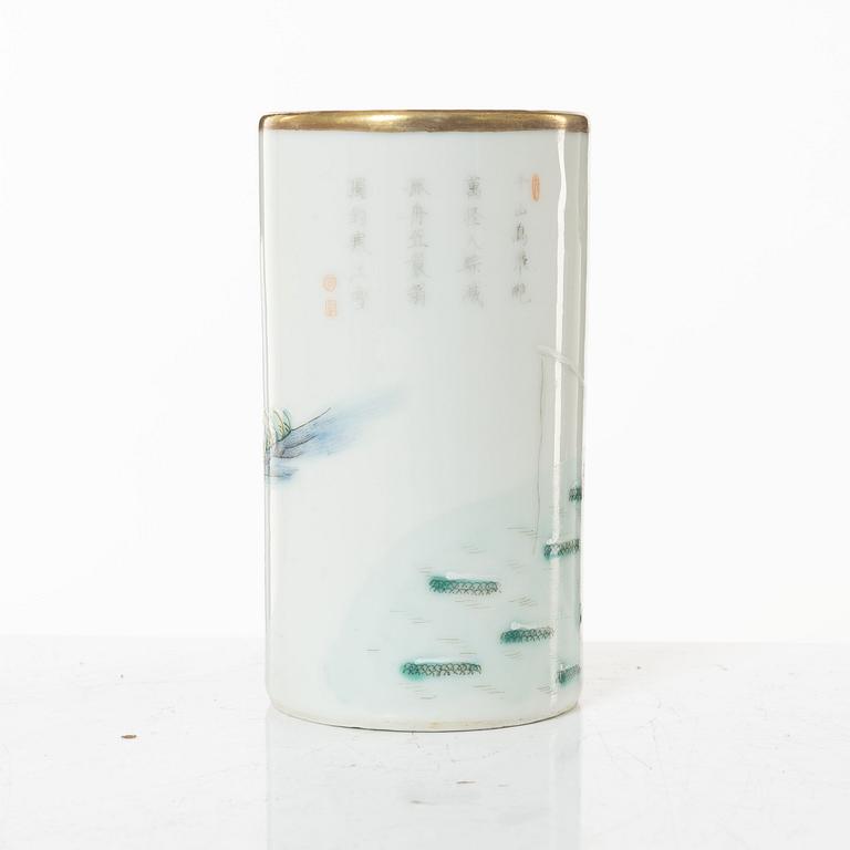 A group of  Chinese famille rose porcelain, around 1900.