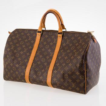 LOUIS VUITTON, "Keepall 50", WEEKENDBAG / VÄSKA.