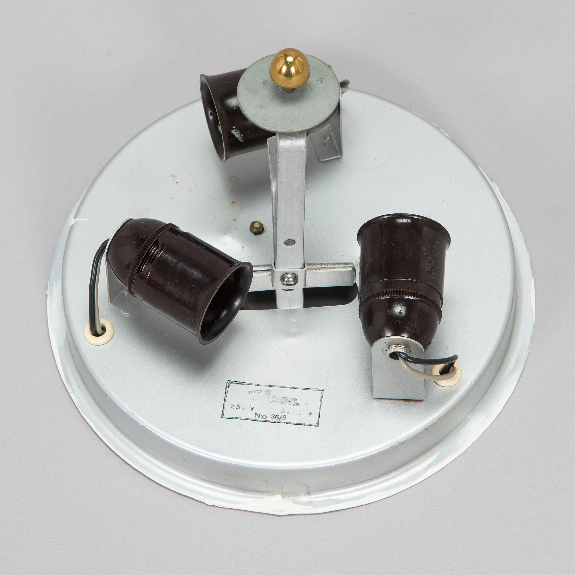 Paavo Tynell, A mid 20th century ceiling lamp for Idman.