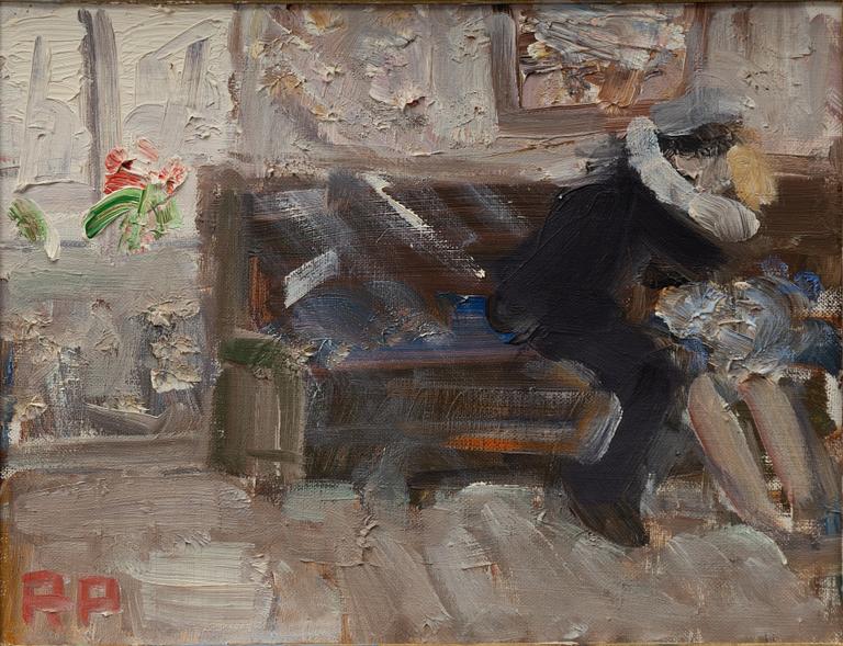 Ragnar Person, Interior with a couple.