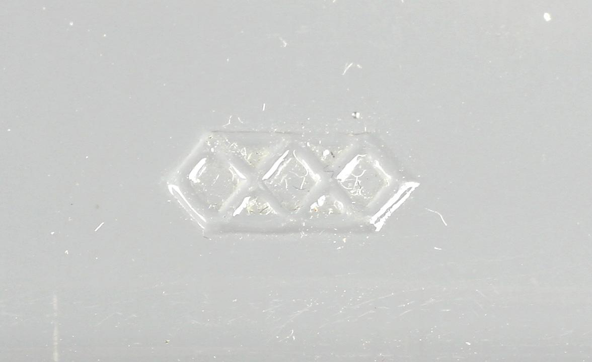 GLASSERVIS, 14+9 delar, "Kubus", Wilhelm Wagenfelt för Lausitzer Glasverein, Tyskland, 1930/40-tal.