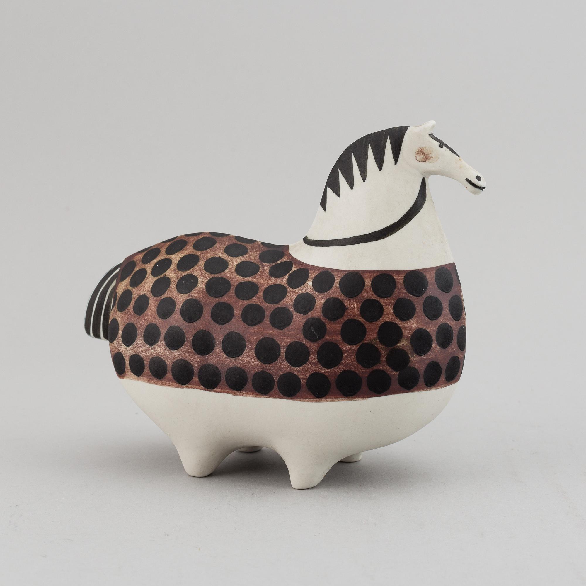 STIG LINDBERG, figurin, stengods, Gustavsbergs studio.