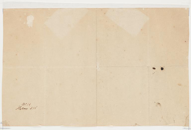 JAN MYTENS, hans krets. Osignerad. Bildyta 24 x 35,5 cm.