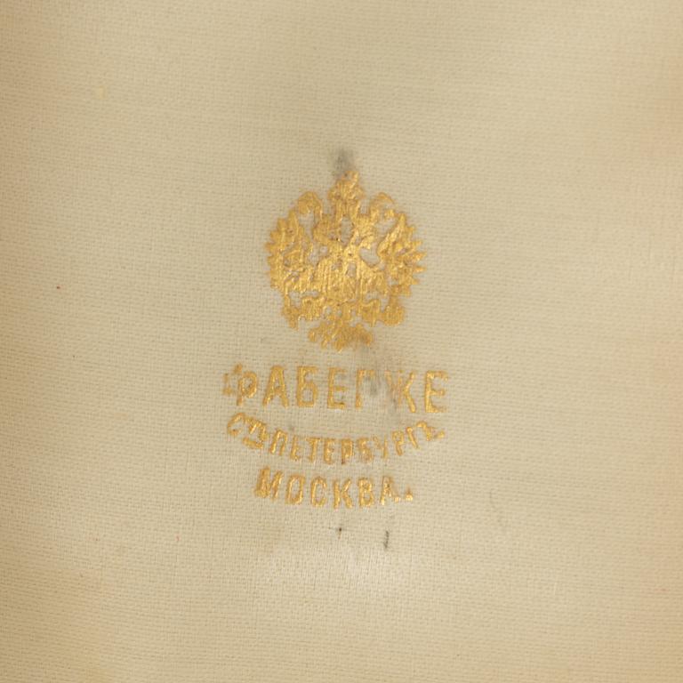 A case, marked Fabergé.