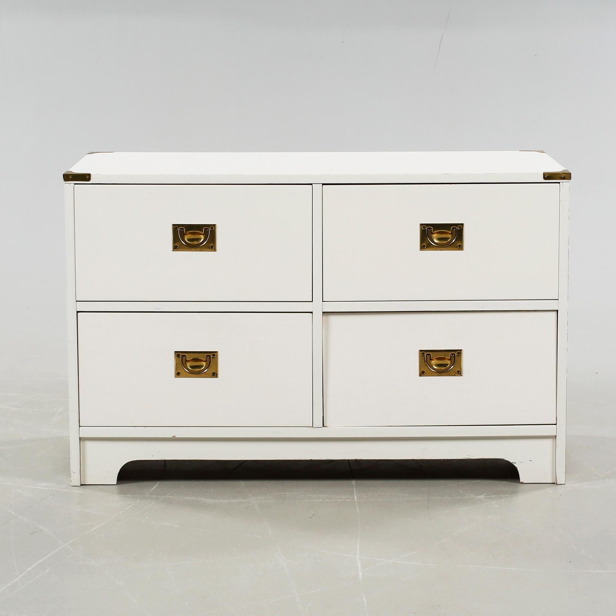 A 1970s chest of drawers.