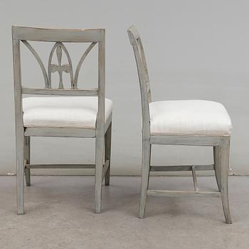 STOLAR, 4 st, empire, 1800-talets första hälft.