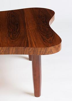 Sten Blomberg, attributed to, coffee table, Meeths, Swedish Modern 1940s.