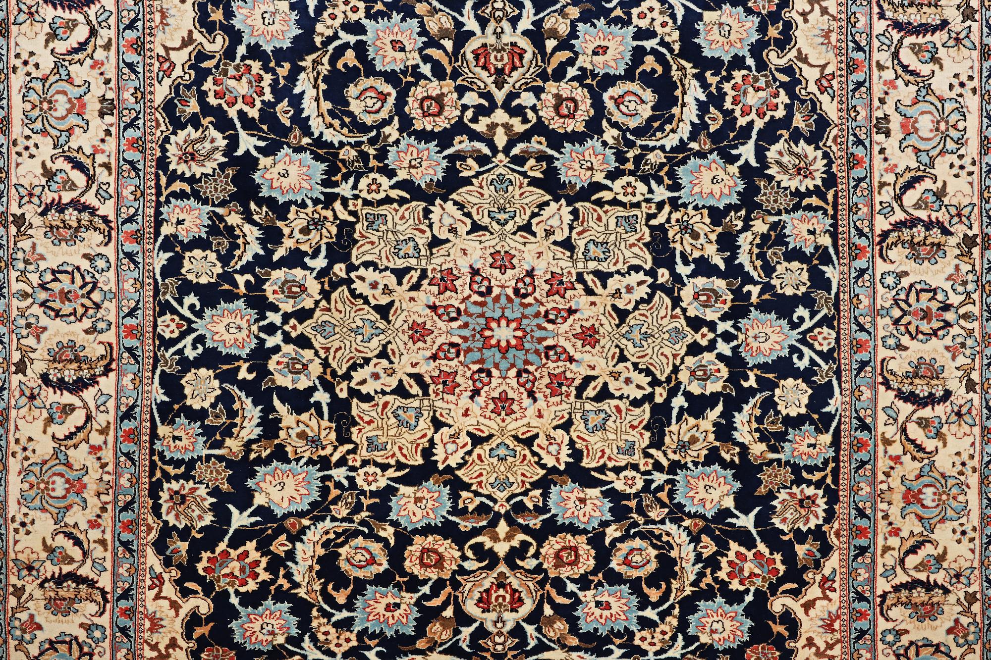 A carpet, Najafabad, ca 342 x 268 cm.