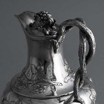 John Scofield, vinkanna, sterling silver, London 1787.