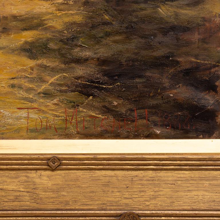 Thomas Mitchell, In the stable.