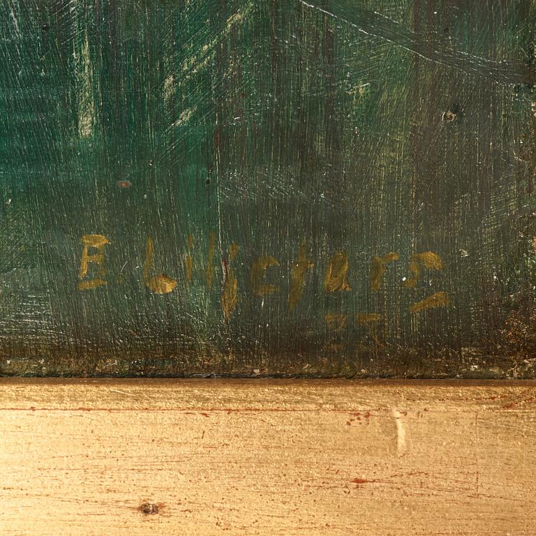 Bruno Liljefors, "Sångtrasten" (The song thrush).