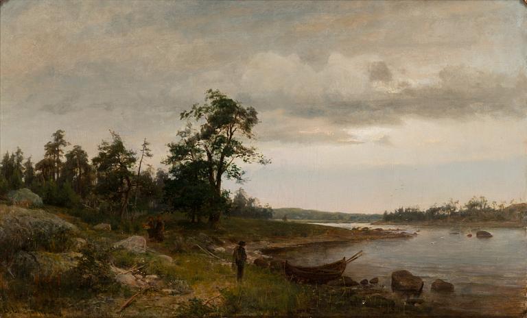 Berndt Lindholm, Rannikkonäkymä.