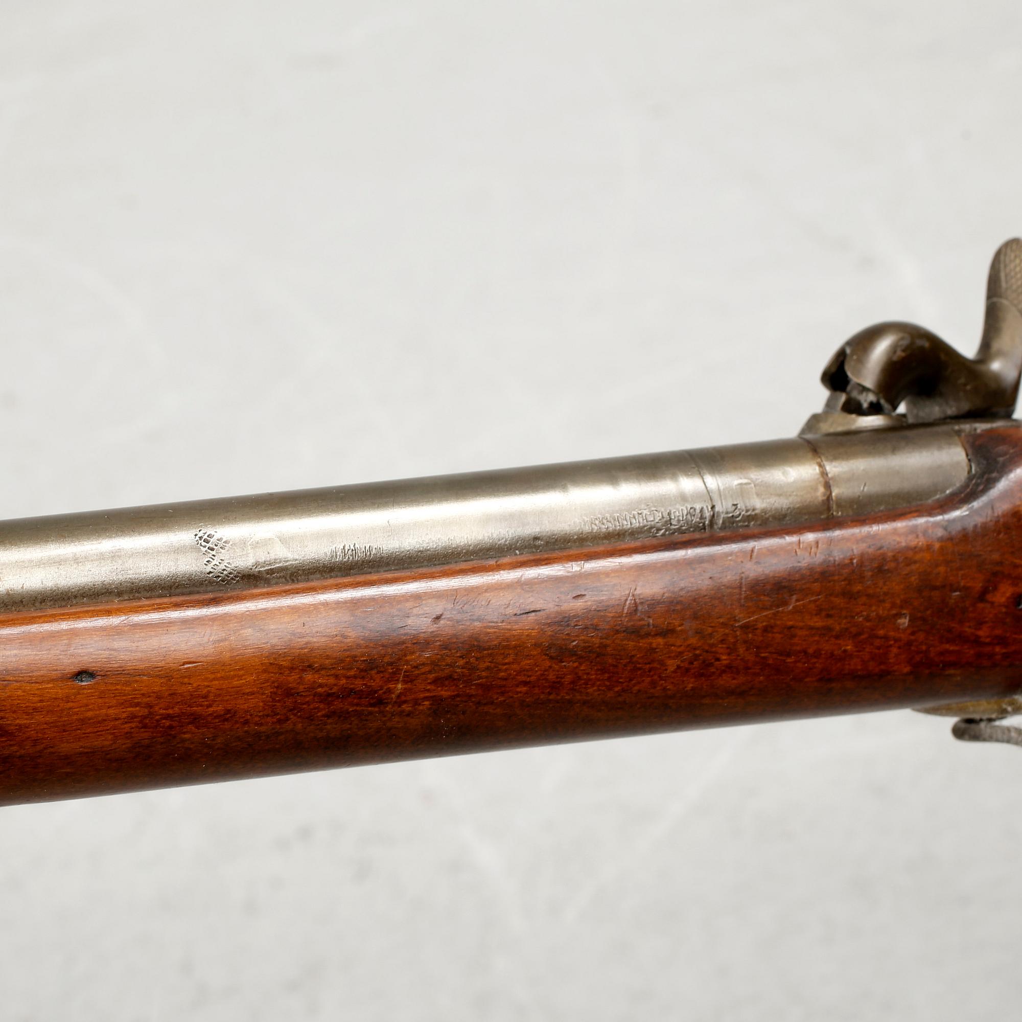 SLAGLÅSGEVÄR, Carl Gustafs Stads Gevärsfaktori, m/1860.