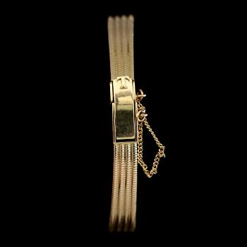 ARMBANDSUR, 14K guld, Certina. Total vikt inklusive urhus ca 28 g.