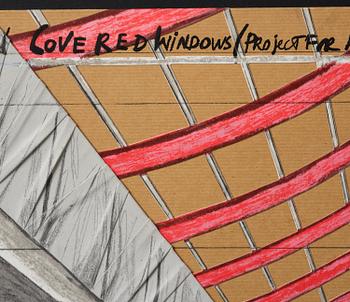 Christo & Jeanne-Claude, "Wrapped floors and covered windows (Project for Museum Würth, Künzeisa)".