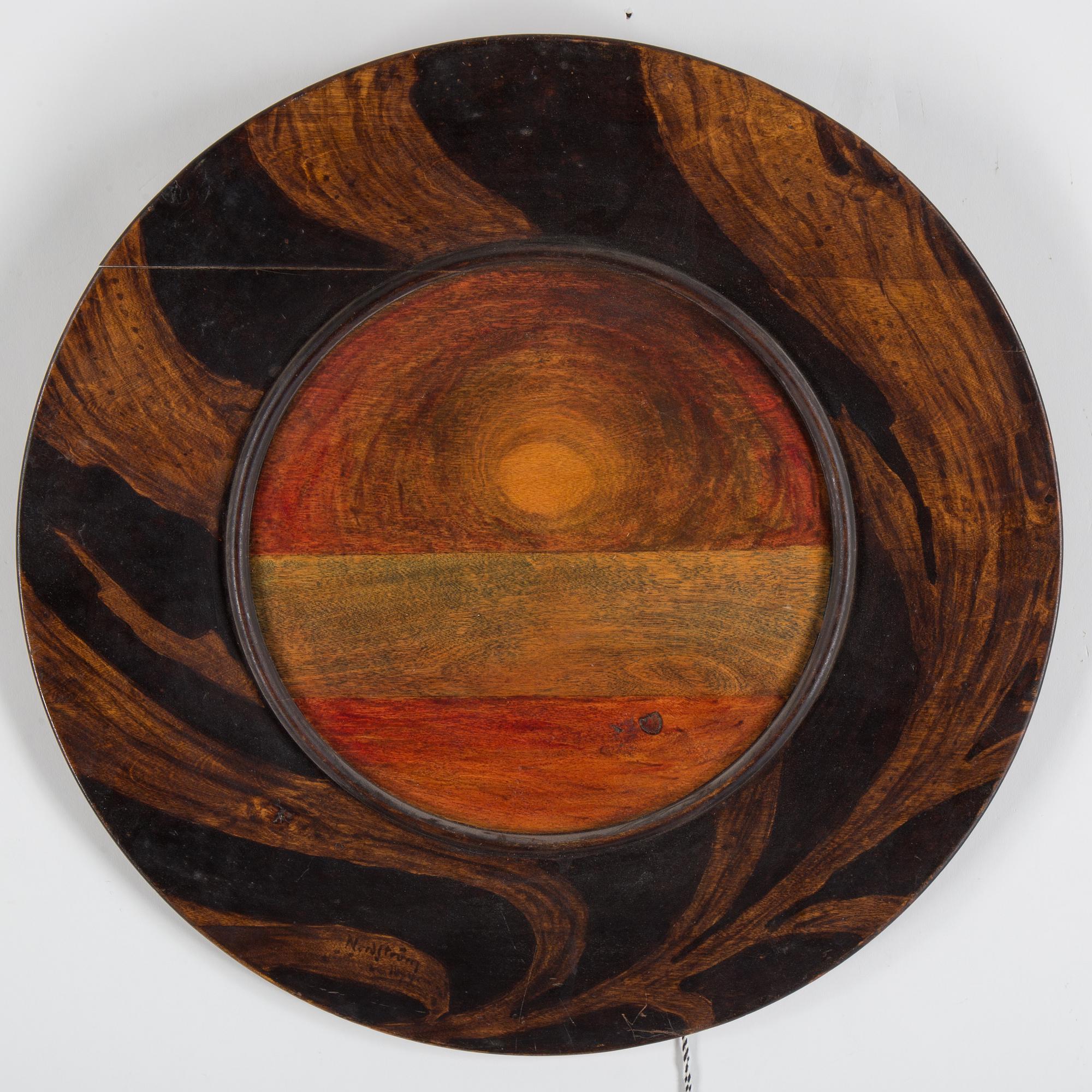 KARL NORDSTRÖM, bemålat träfat, signerat Nordström och daterat 1899.