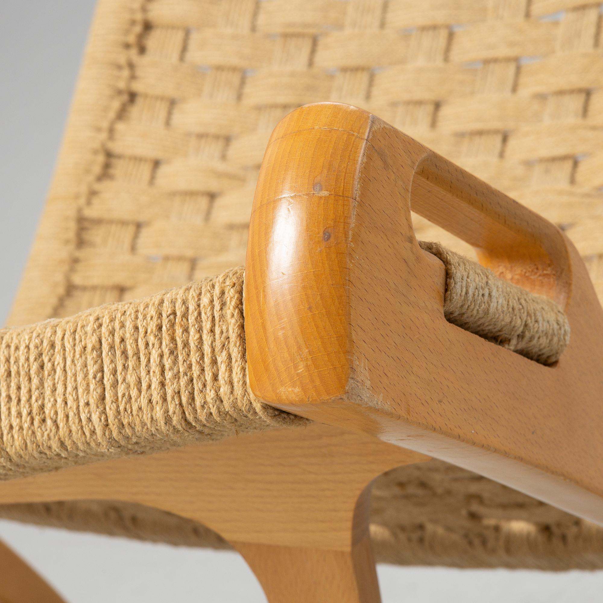 Ebert Wels, a folding chair, 1960s.