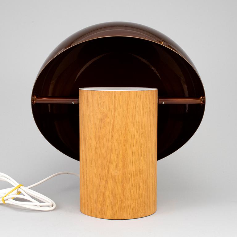 A 'Wood' table lamp by Fredrik Mattsson, Zero, Sweden.