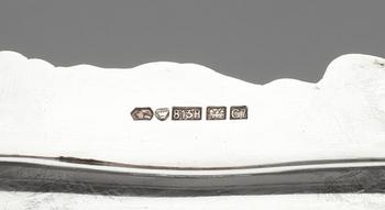 BRICKA, silver, Tavastehus, Finland 1956. Vikt 770 g.