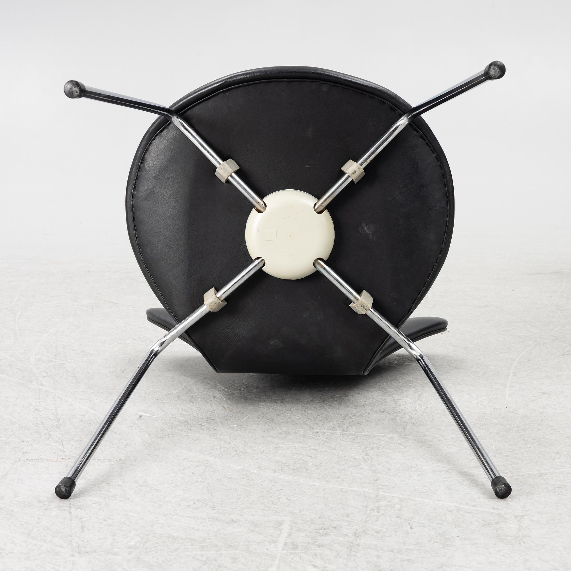 Arne Jacobsen, stolar, 6 stycken "Sjuan" Fritz Hansen, 2000-tal.