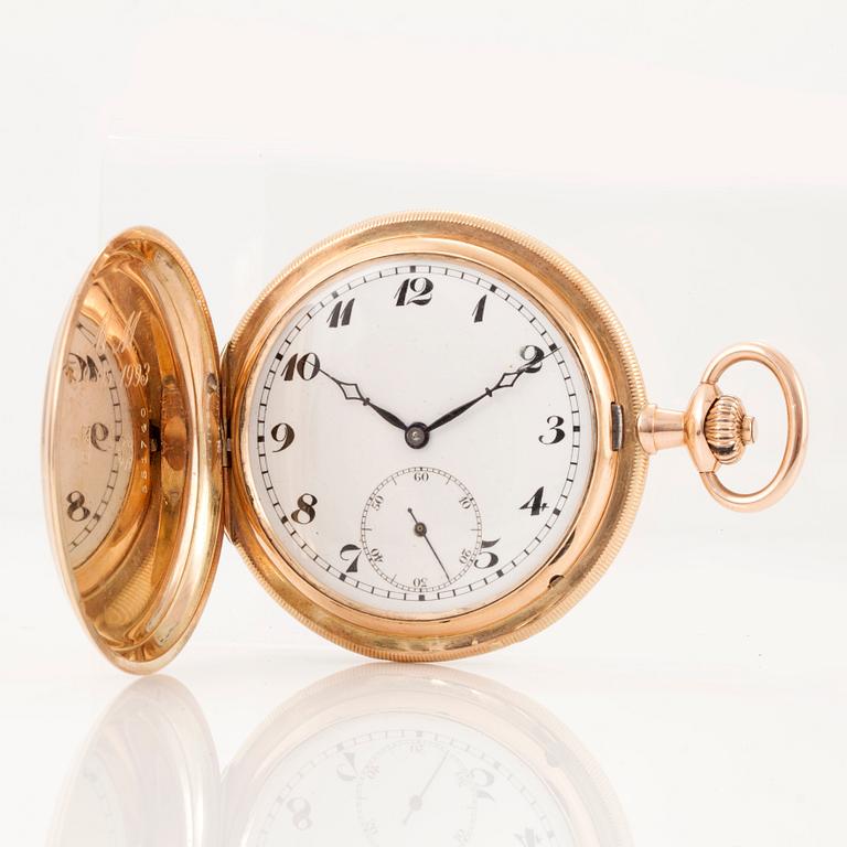 IWC, pocket watch, 53 mm, savonett,