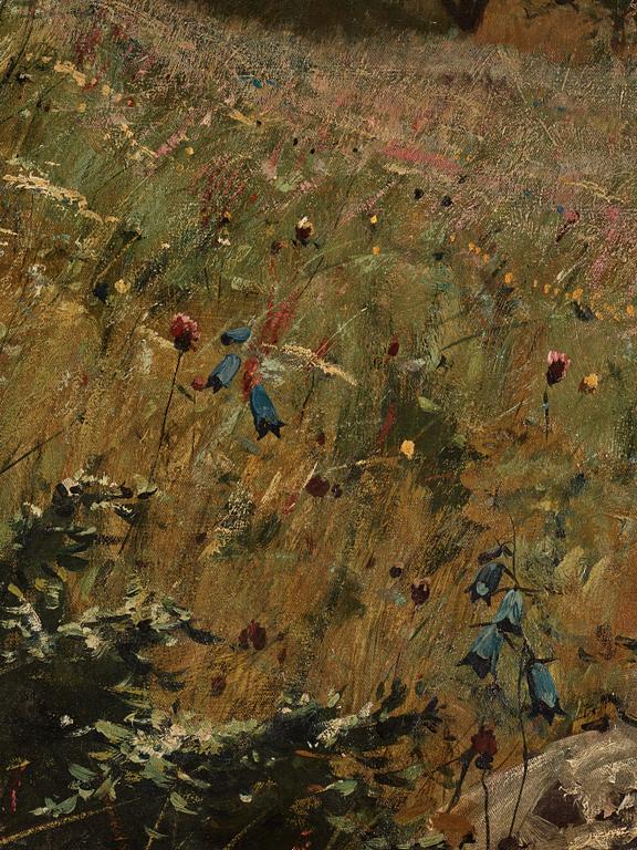 Hans Dahl, Modellen och konstnären.