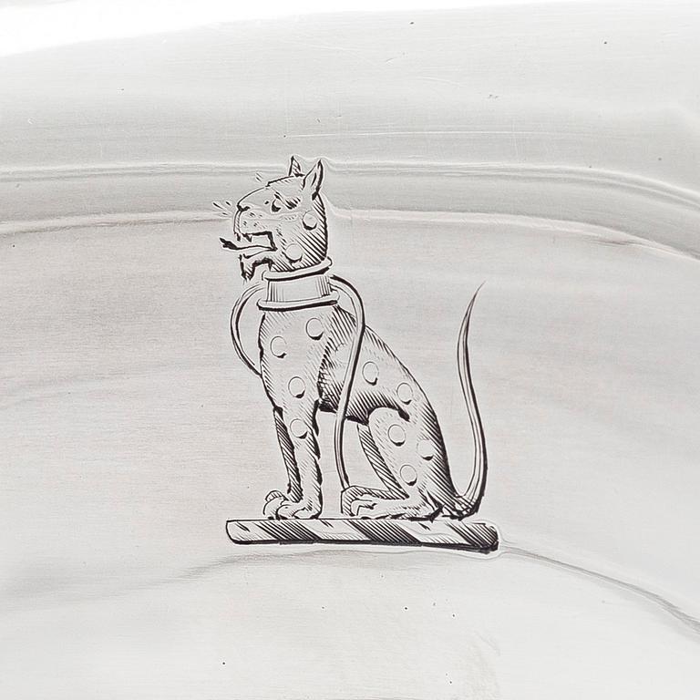 Joseph Angell I & John Angell, karott, sterlingsilver, London 1834.