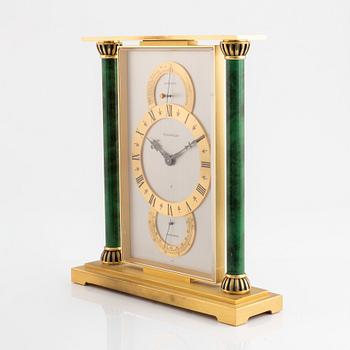 Jaeger-LeCoultre, bordsur, "Thermometer/Barometer", 21 x 6 x 23 cm.