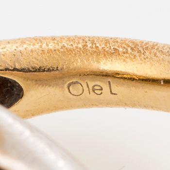 OLE LYNGGAARD, Ring, 'Fidelity' med briljant.