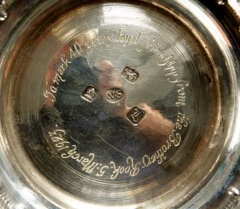 STOP, sterlingsilver, William Shaw, London 1770-tal.