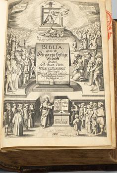 BOK. Bibel, "Die Gantze Heilige Schrift".
