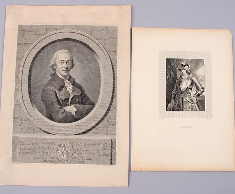 PARTI KOPPARSTICK, 16/1700-tal, 12 st.