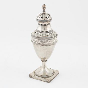 Sockerruska, Silver, Europa, tidigt 18/1900-tal.