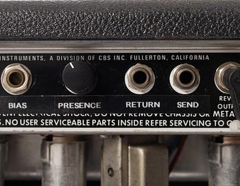 Fender, "Dual Showman Reverb" modified guitar amplifier, Tommy Folkesson.