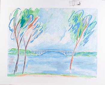 Leopold Fare · FARE, LEOPOLD, litografi, sign och numr 399/495.