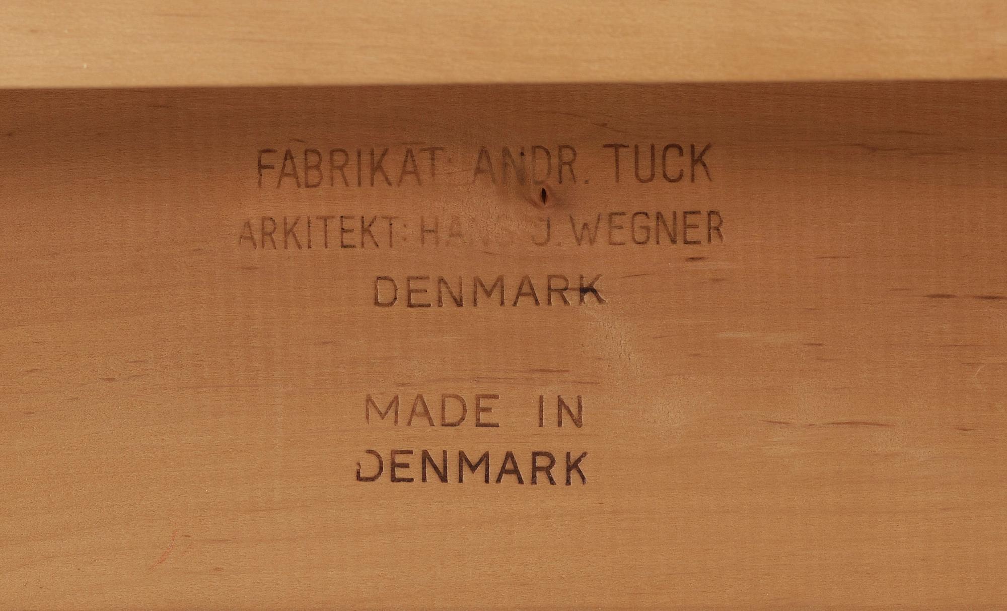 MATBORD, Hans J Wegner, Andreas Tuck och Carl Hansen, Danmark 1950 - 60-tal.