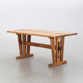 TABLE, pinewood, second half of the 20th century.