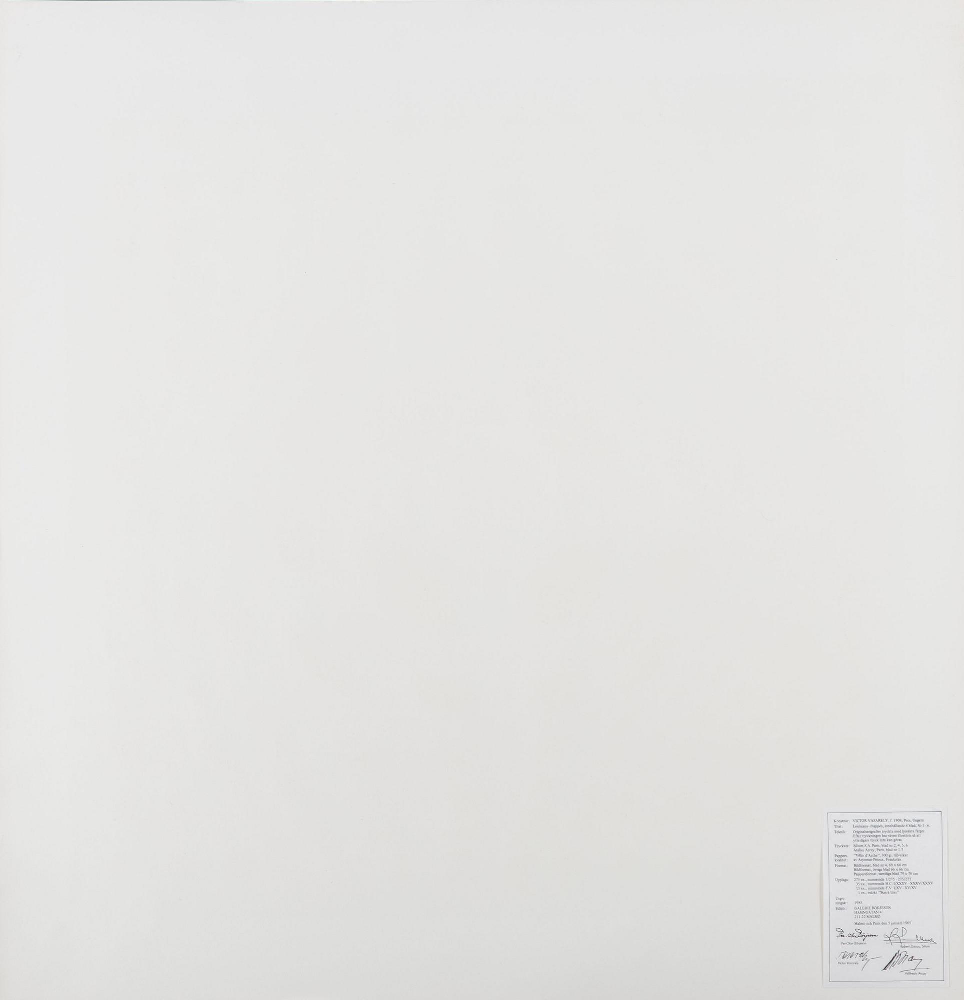 Victor Vasarely, "Louisiana 3".